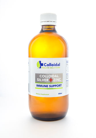 Colloidal Silver+Colloidal Zinc - Combination - 4health.co.nz