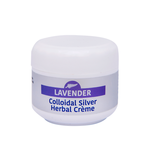 50g Lavender Colloidal Silver Herbal Crème - 4health.co.nz