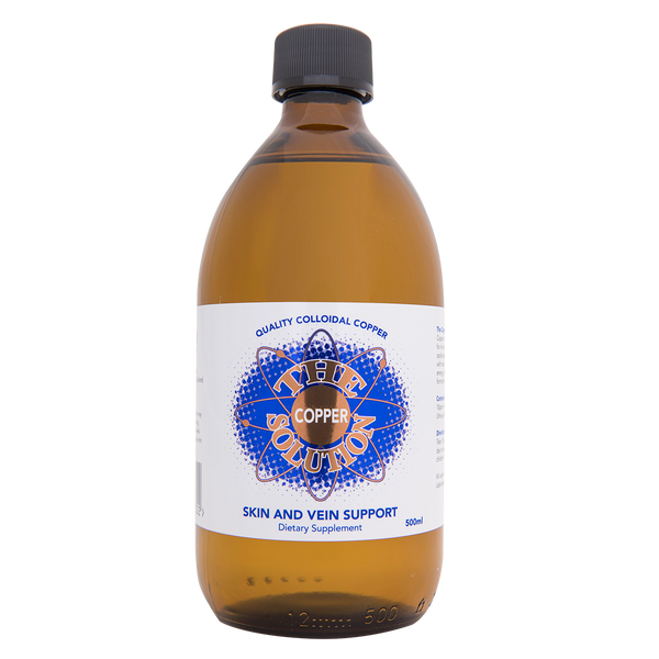 The Copper Solution - 500ml Colloidal Copper - 4health.co.nz