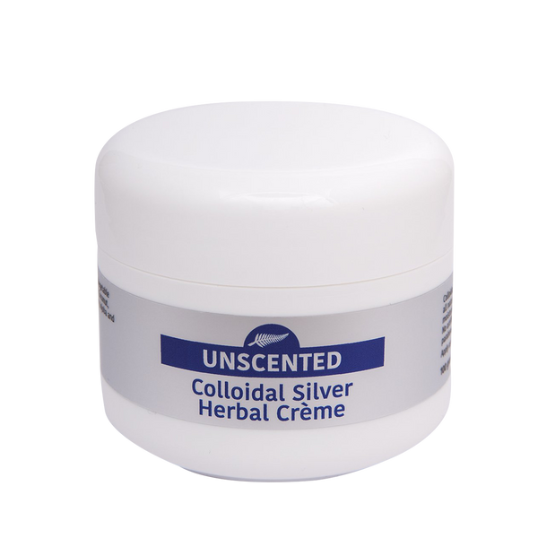 100g Unscented Colloidal Silver Herbal Crème - 4health.co.nz